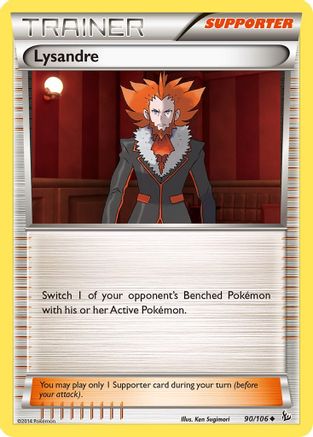Lysandre (90) - XY  Flashfire