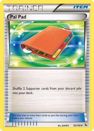 Pal Pad (92) - XY  Flashfire