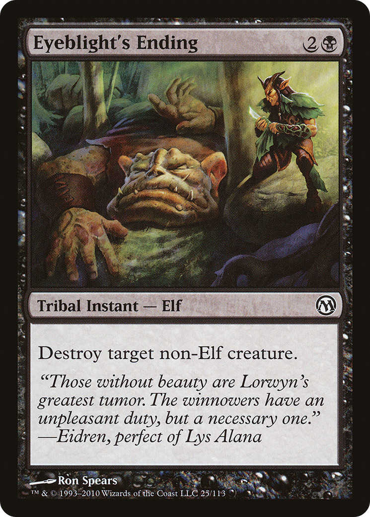 Eyeblight's Ending (025) - Duels of the Planeswalkers