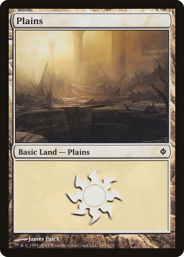 Plains (167) Foil - New Phyrexia