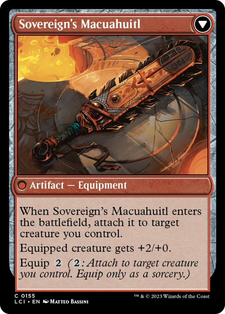 Idol of the Deep King (155) Foil - The Lost Caverns of Ixalan