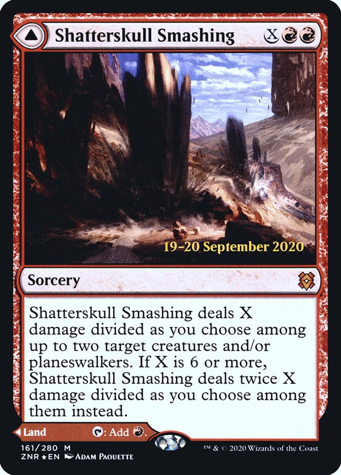 Shatterskull Smashing (161) Foil - Zendikar Rising Promos