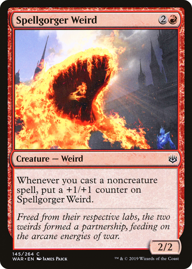 Spellgorger Weird (145) Foil - War of the Spark