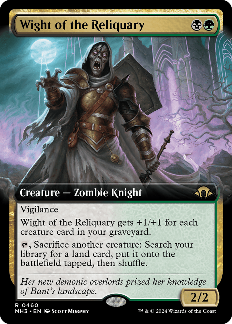 Wight of the Reliquary (Extended Art) (460) - Modern Horizons 3