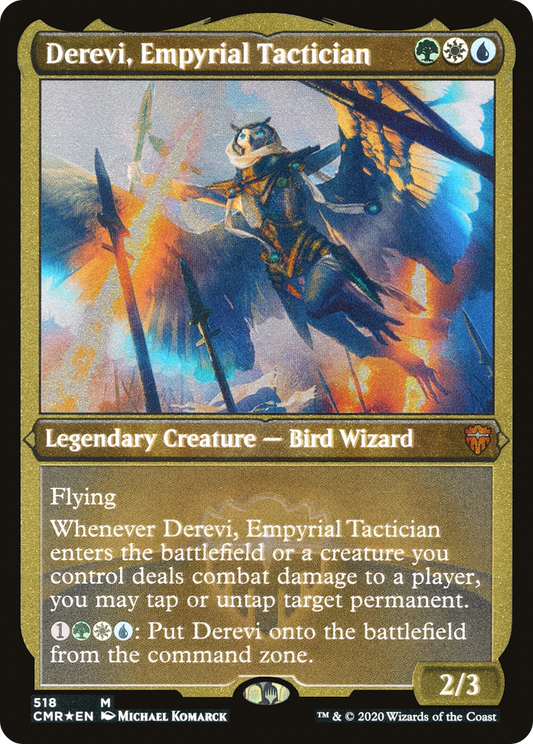 Derevi, Empyrial Tactician (518) Foil - Commander Legends