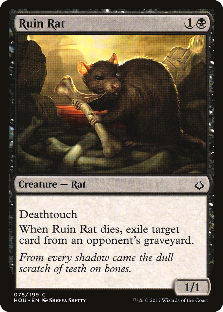 Ruin Rat (075) Foil - Hour of Devastation