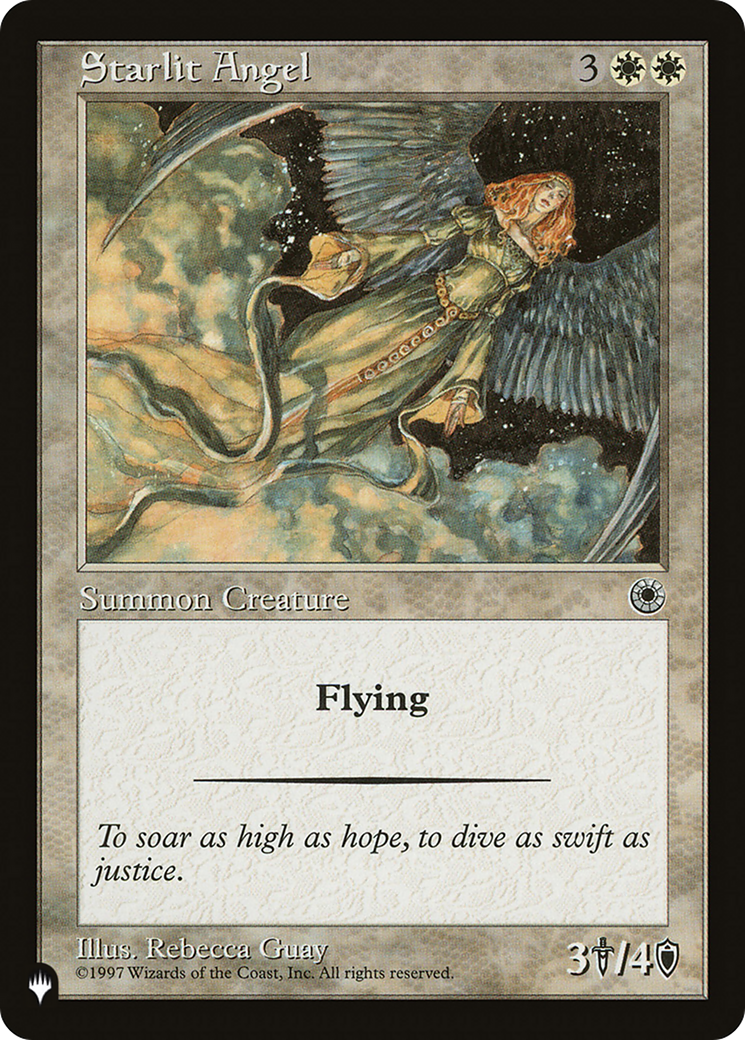 Starlit Angel (Retro) (POR-30) - The List
