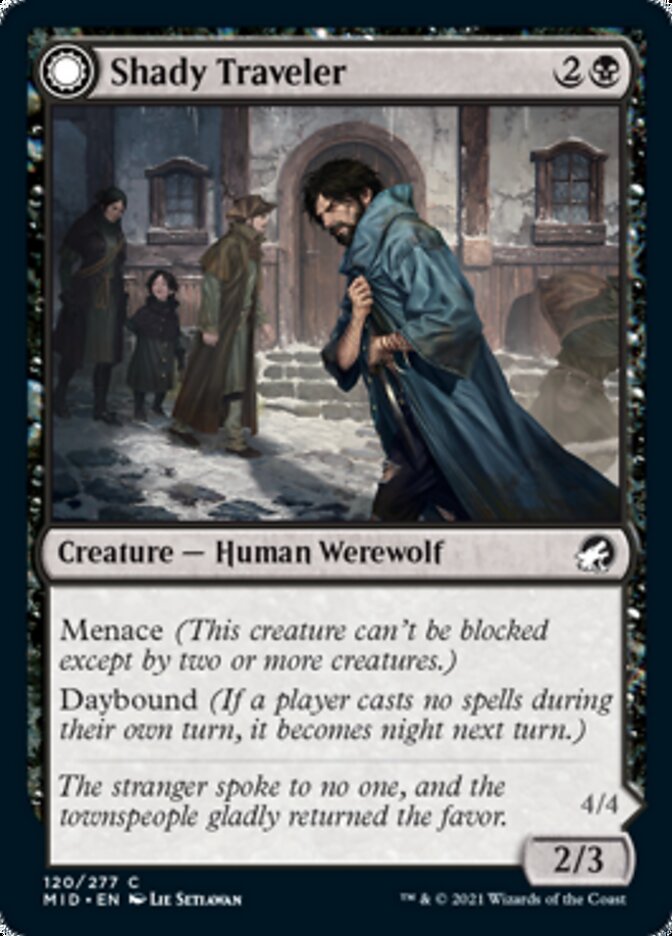 Shady Traveler (120) Foil - Innistrad: Midnight Hunt