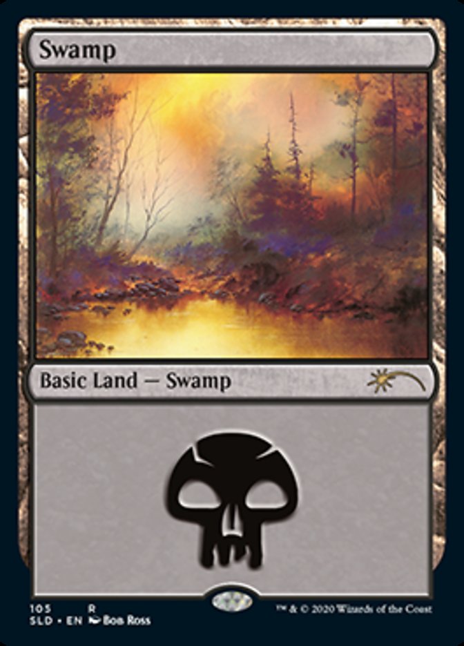 Swamp (105) [Secret Lair Drop Series] | Silver Goblin