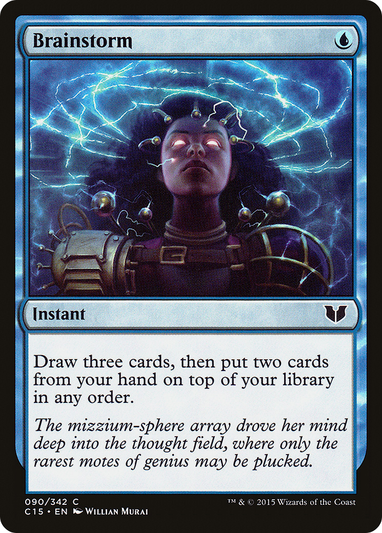 Brainstorm (090) - Commander 2015