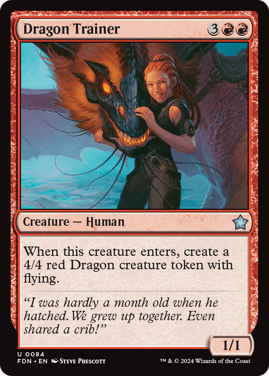 Dragon Trainer [Foundations] Foil