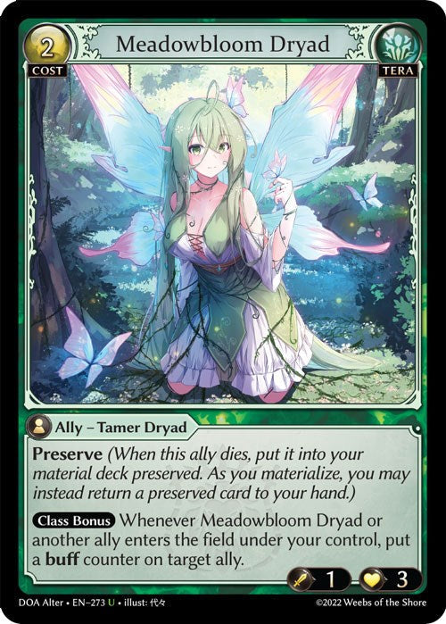 Meadowbloom Dryad (273) [Dawn of Ashes: Alter Edition] Foil