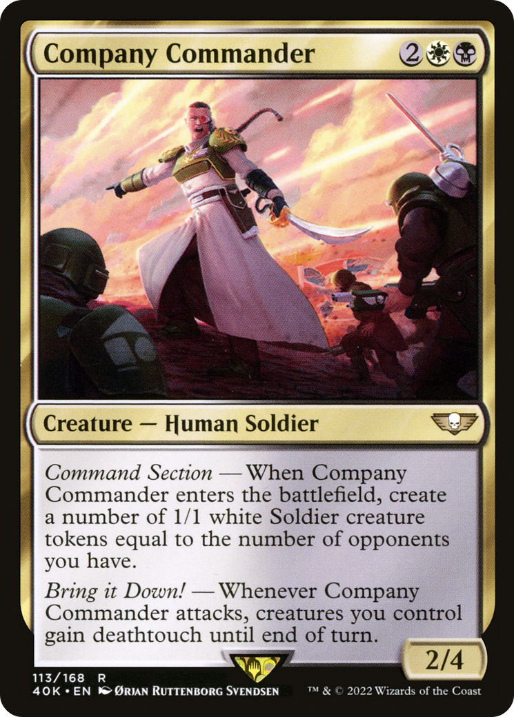 Company Commander (113) - Warhammer 40,000 Commander