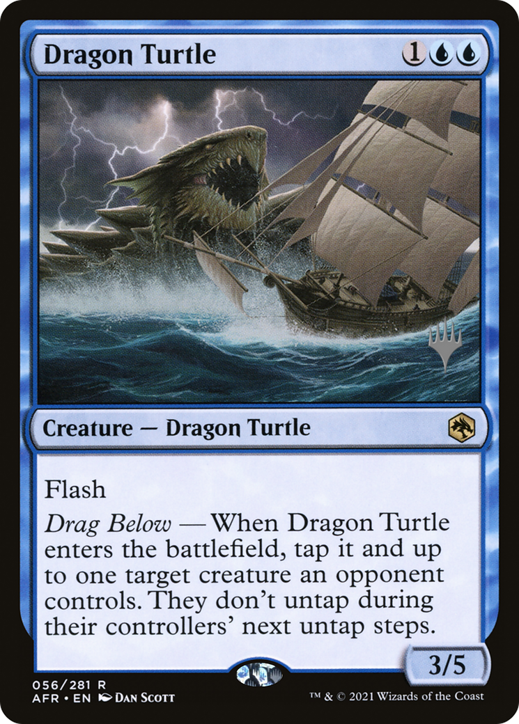 Dragon Turtle (56p) Foil - Adventures in the Forgotten Realms Promos