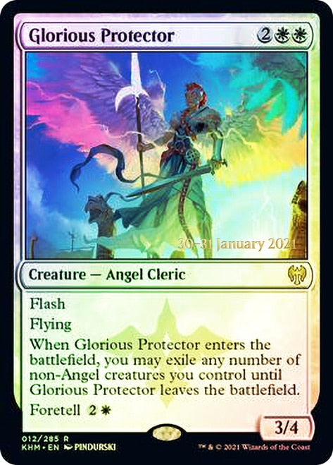 Glorious Protector [Kaldheim Prerelease Promos] | Silver Goblin