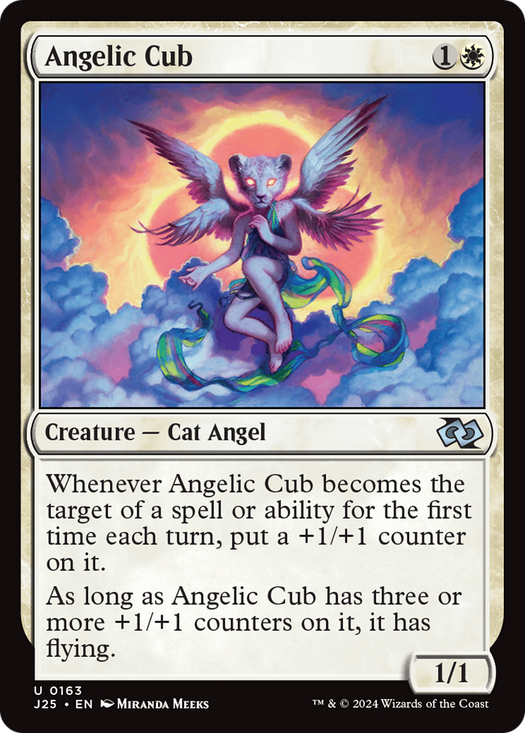 Angelic Cub [Foundations Jumpstart] | Silver Goblin