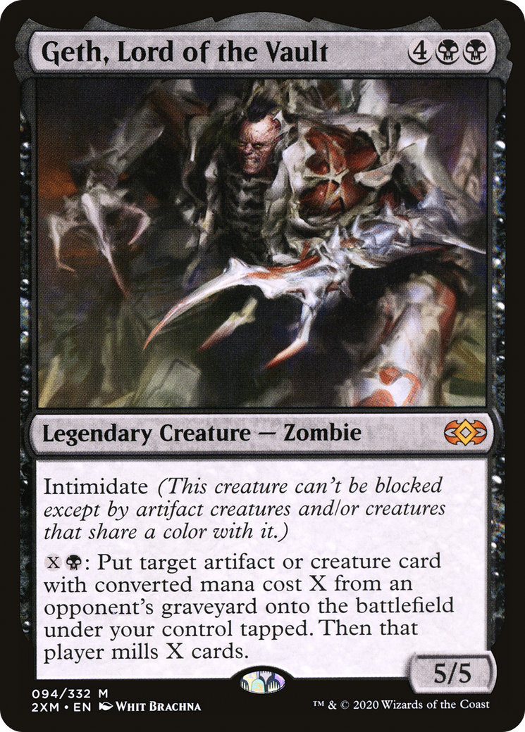 Geth, Lord of the Vault (094) Foil - Double Masters