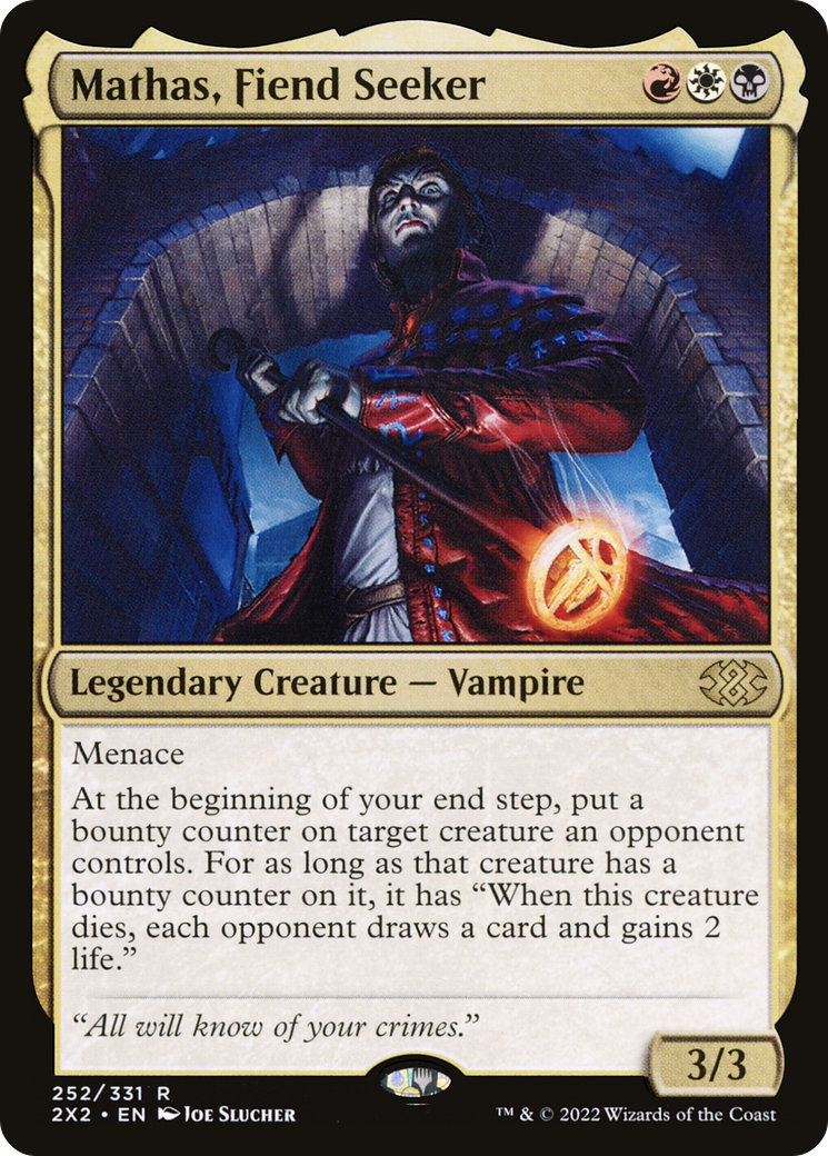 Mathas, Fiend Seeker (252) - Double Masters 2022