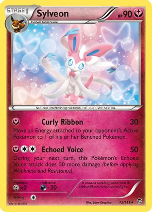 Sylveon (72) - XY  Furious Fists