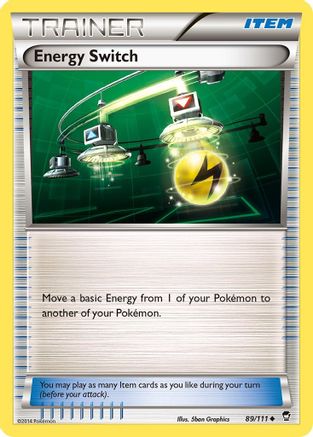 Energy Switch (89) - XY  Furious Fists