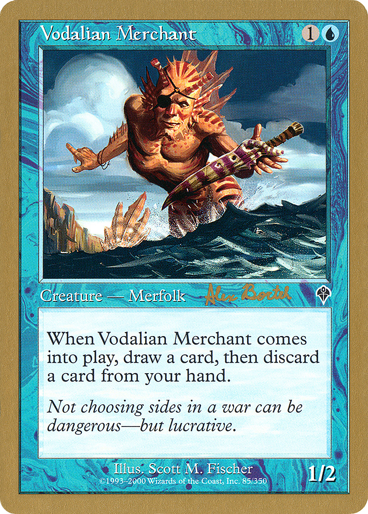 Vodalian Merchant - 2001 Alex Borteh (INV) (Retro) - World Championship Decks 2001