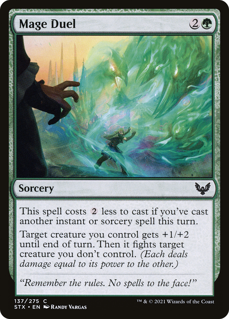 Mage Duel (137) Foil - Strixhaven: School of Mages
