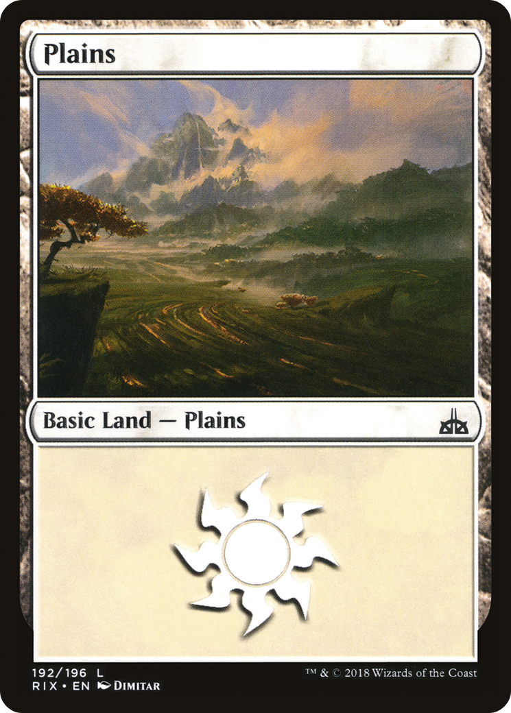Plains (192) - Rivals of Ixalan