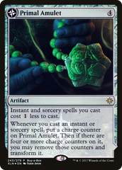 Primal Amulet // Primal Wellspring (Buy-A-Box) [Ixalan Treasure Chest] | Silver Goblin