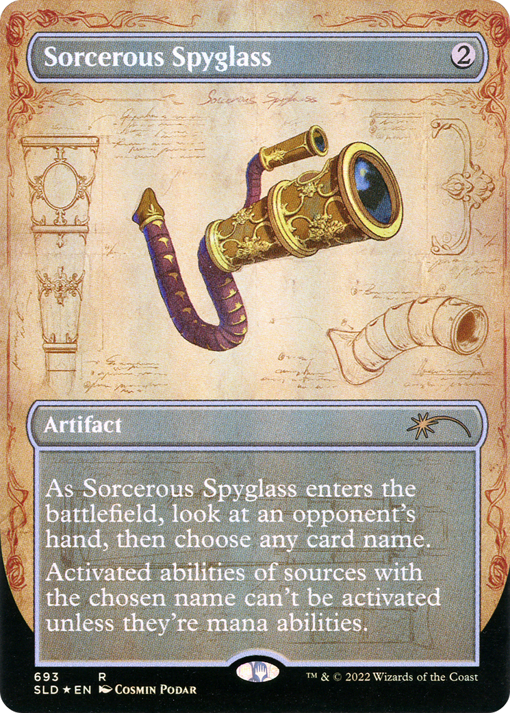 Sorcerous Spyglass (693) Foil - Secret Lair Drop