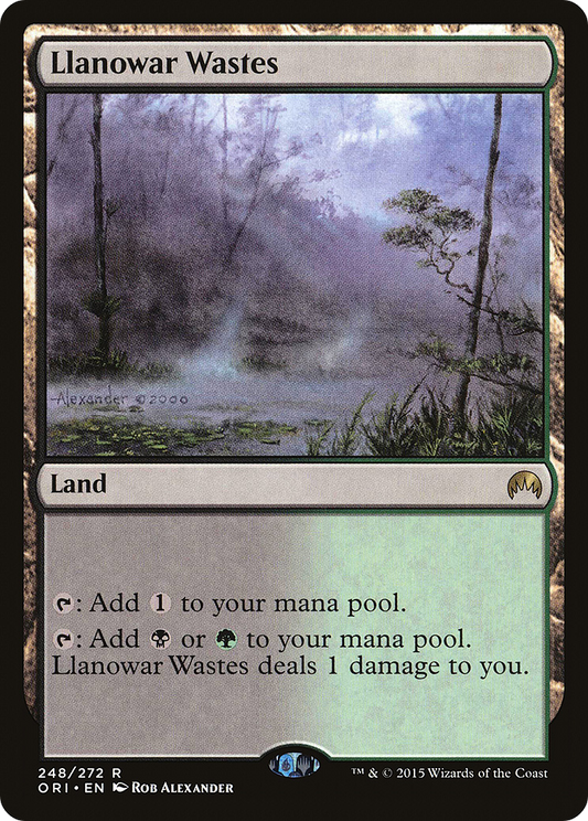 Llanowar Wastes (248) - Magic Origins