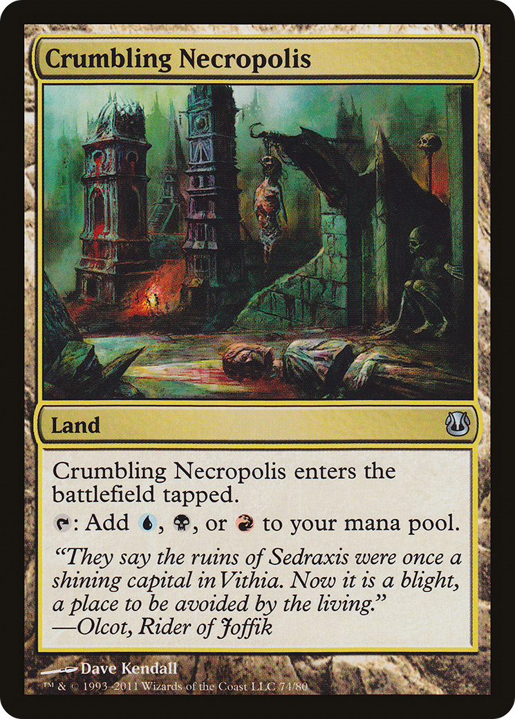 Crumbling Necropolis (074) - Duel Decks: Ajani vs. Nicol Bolas