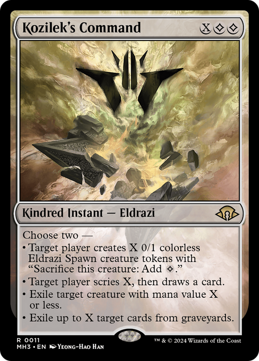 Kozilek's Command (011) Foil - Modern Horizons 3