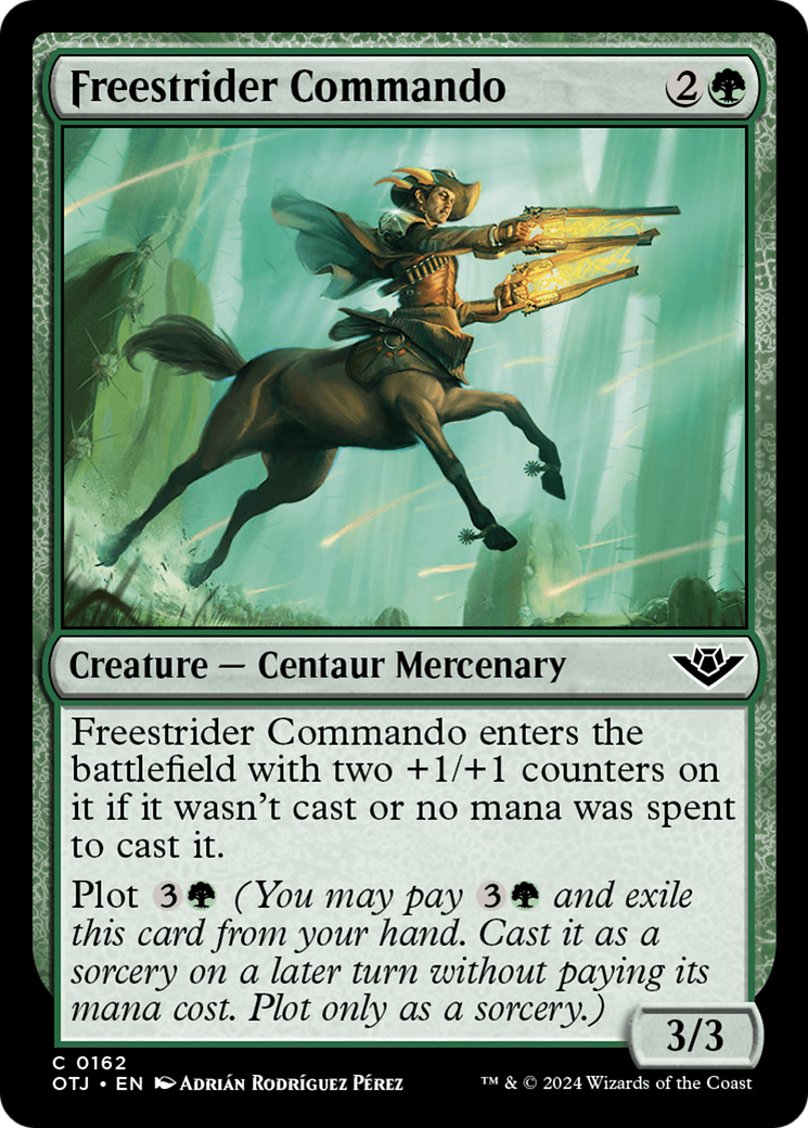 Freestrider Commando (162) Foil - Outlaws of Thunder Junction