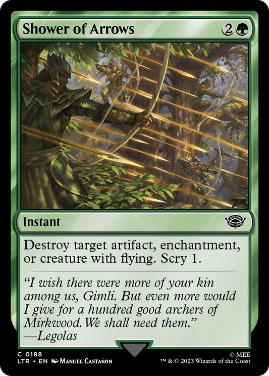 Shower of Arrows (188) Foil - The Lord of the Rings: Tales of Middle-earth