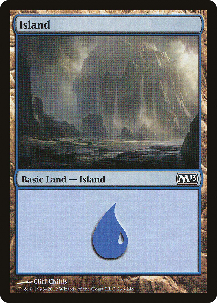 Island (236) [Magic 2013] Foil