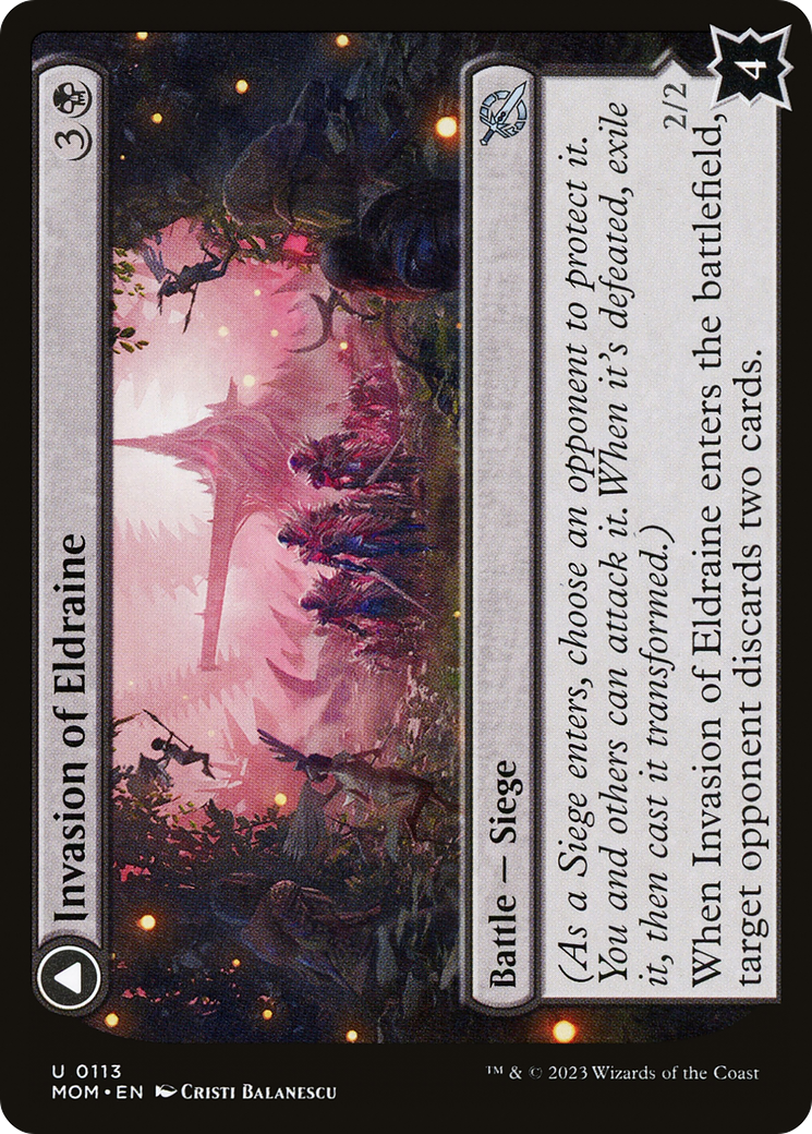 Invasion of Eldraine // Prickle Faeries (113) - March of the Machine