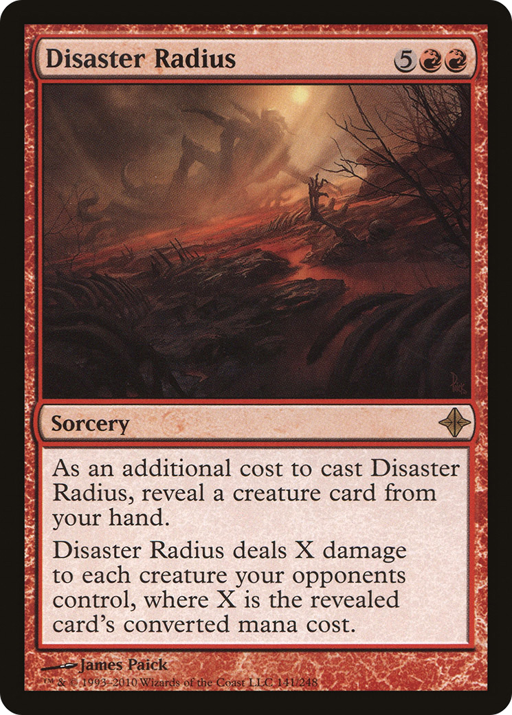 Disaster Radius (141) - Rise of the Eldrazi