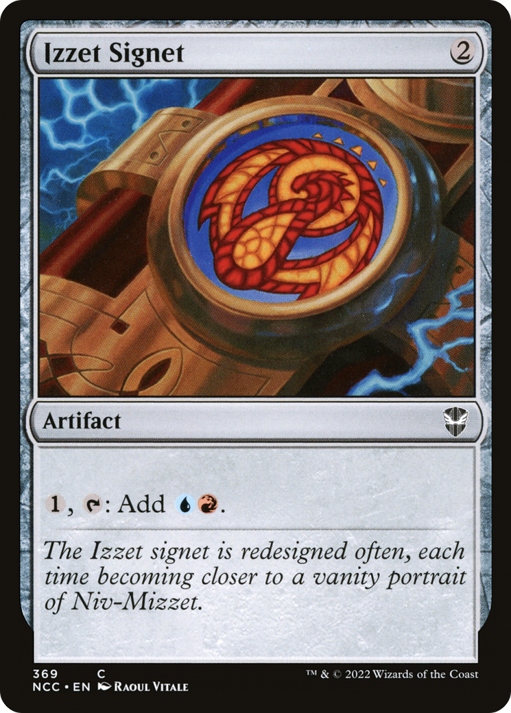 Izzet Signet (369) - New Capenna Commander