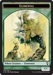 Elemental // Thopter (026) Double-Sided Token [Commander 2018 Tokens] | Silver Goblin