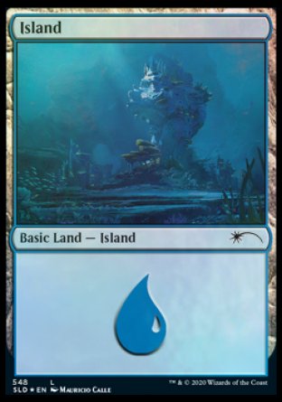 Island (Under the Sea) (548) [Secret Lair Drop Promos] | Silver Goblin