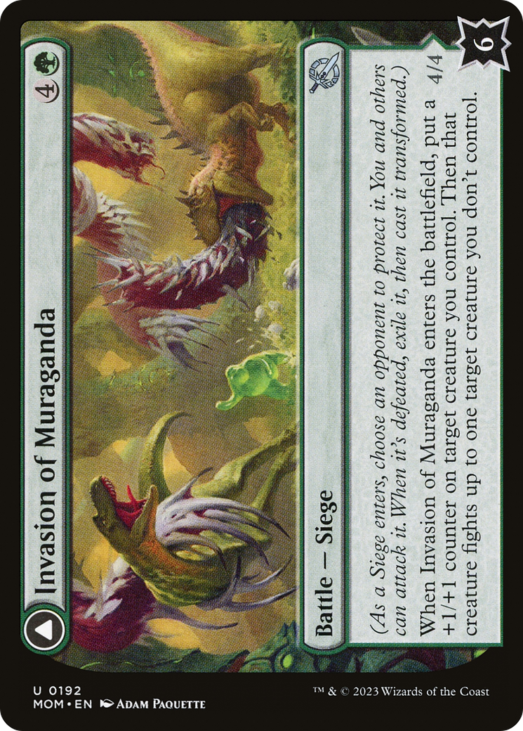 Invasion of Muraganda // Primordial Plasm (192) Foil - March of the Machine