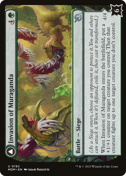Invasion of Muraganda // Primordial Plasm (192) Foil - March of the Machine