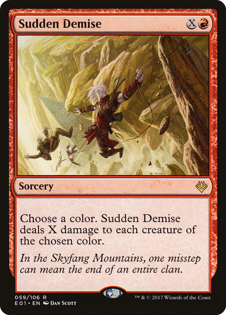 Sudden Demise (059) - Archenemy: Nicol Bolas