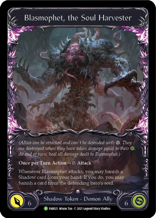 Blasmophet, the Soul Harvester [FAB021] (Promo)  Cold Foil | Silver Goblin