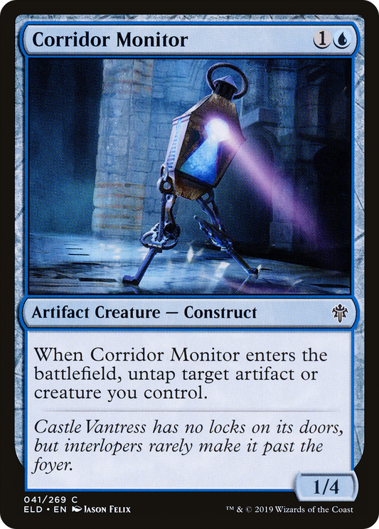 Corridor Monitor (041) Foil - Throne of Eldraine