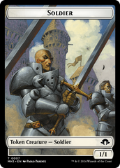 Phyrexian Germ // Soldier Double-Sided Token [Modern Horizons 3 Tokens] | Silver Goblin