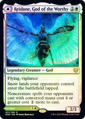 Reidane, God of the Worthy // Valkmira, Protector's Shield [Kaldheim Prerelease Promos] | Silver Goblin