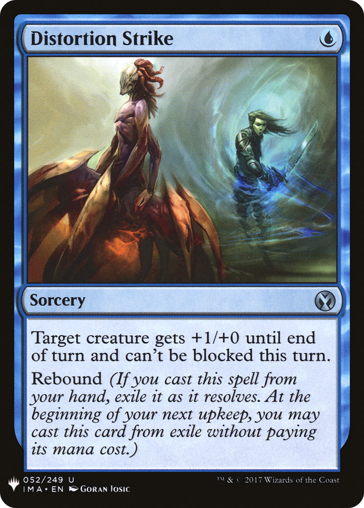 Distortion Strike (IMA-52) - The List