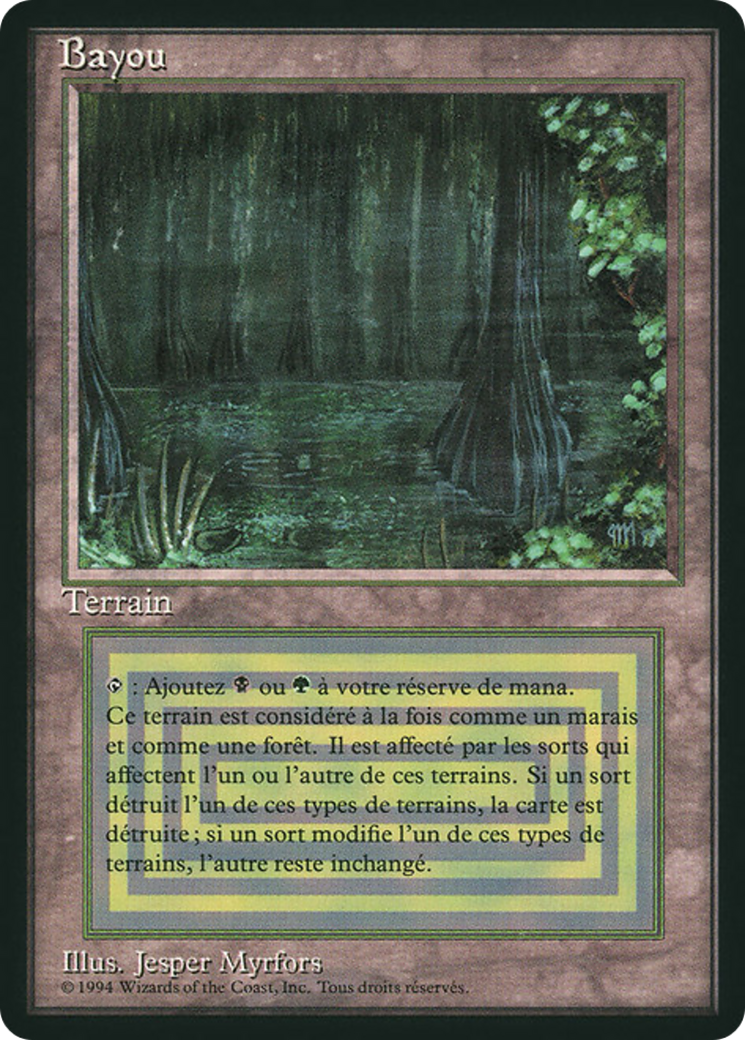 Bayou [Foreign Black Border] | Silver Goblin