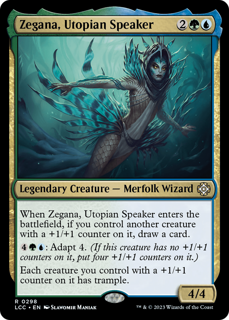 Zegana, Utopian Speaker (298) - The Lost Caverns of Ixalan Commander